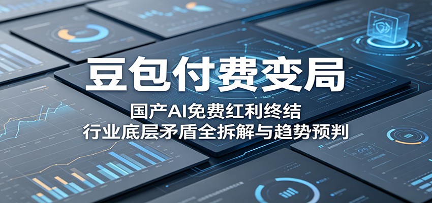 豆包付费变局：国产AI免费红利终结，行业底层矛盾全拆解与趋势预判-huitchan网创