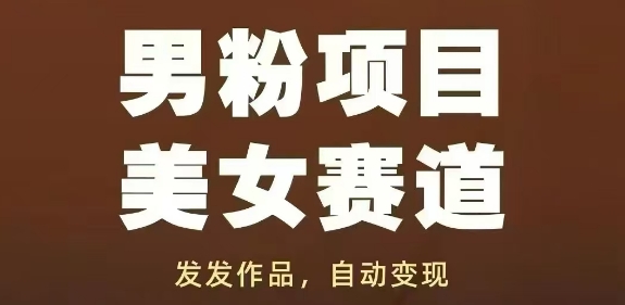 男粉项目美女赛道，发发作品，轻松获流自动变现-huitchan网创