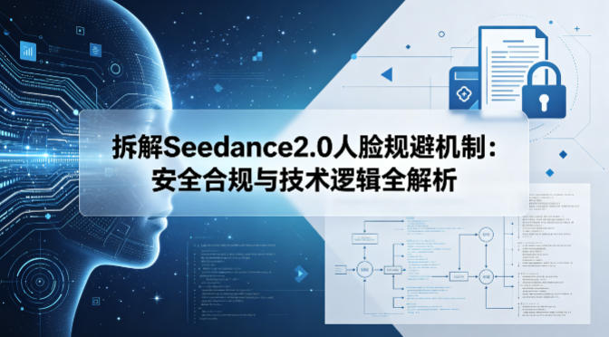 拆解Seedance2.0人脸规避机制：安全合规与技术逻辑全解析-huitchan网创