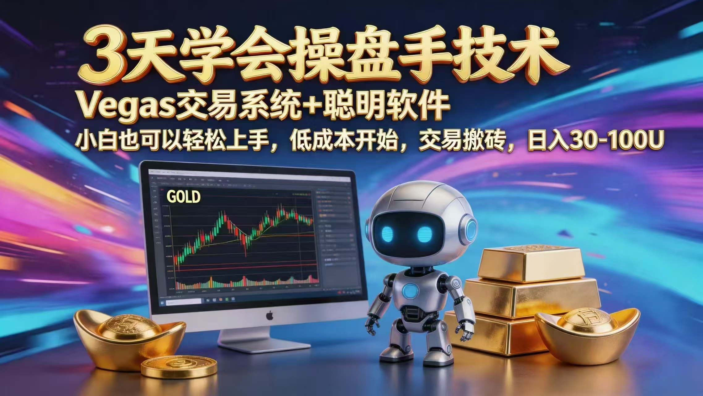 三天学会操盘手技术，vegas技术+聪明软件，小白也可以轻松上手，日入1000+-FANGXZHAN网创