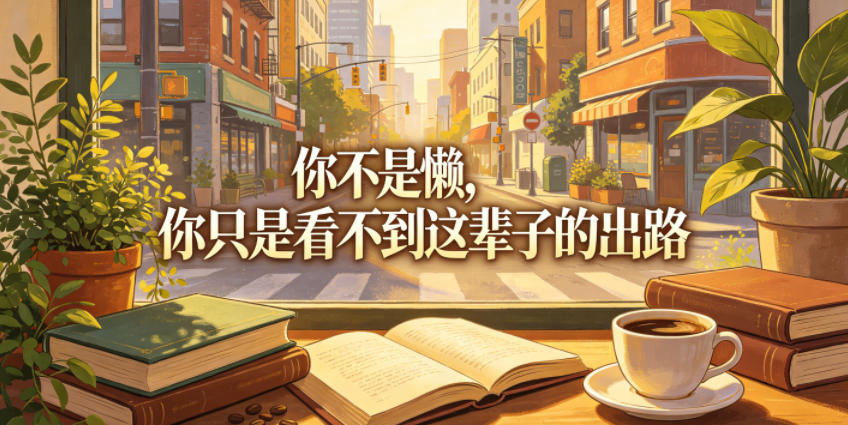 付费文章：你不是懒，你只是看不到这辈子的出路-FANGXZHAN网创