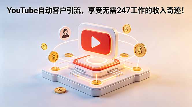 YouTube 自动客户引流，享受无需 247 工作的收入奇迹！【原创双语字幕】-FANGXZHAN网创