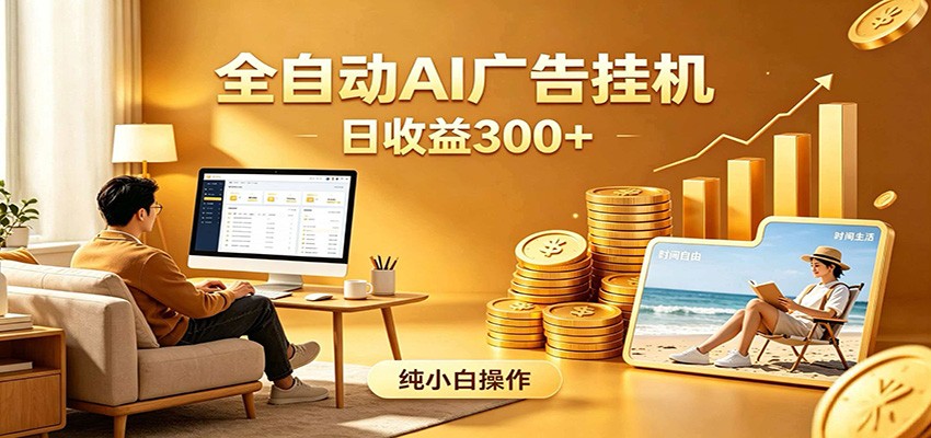 AI风口项目，全程解放双手，后台自动运行赚取收益，每天稳定收益300+-FANGXZHAN网创