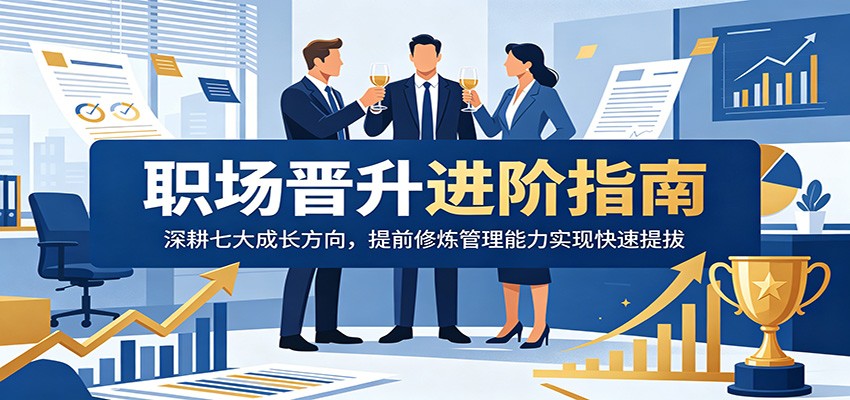 职场晋升进阶指南：深耕七大成长方向，提前修炼管理能力实现快速提拔-FANGXZHAN网创
