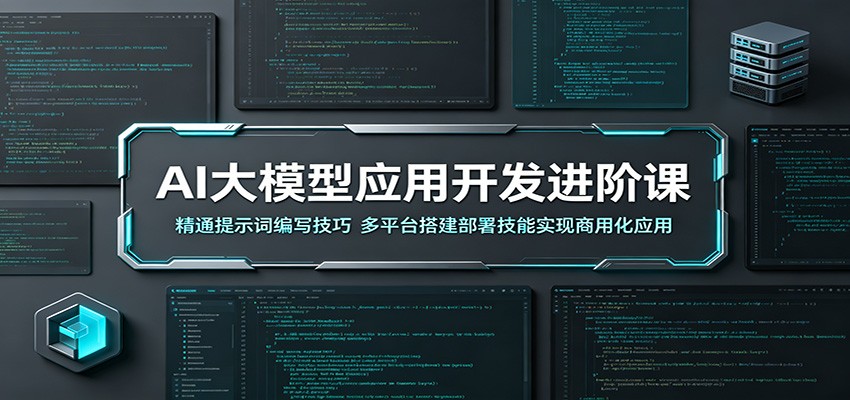 AI大模型应用开发进阶课：精通提示词编写技巧，多平台搭建部署技能实现商用化应用-FANGXZHAN网创