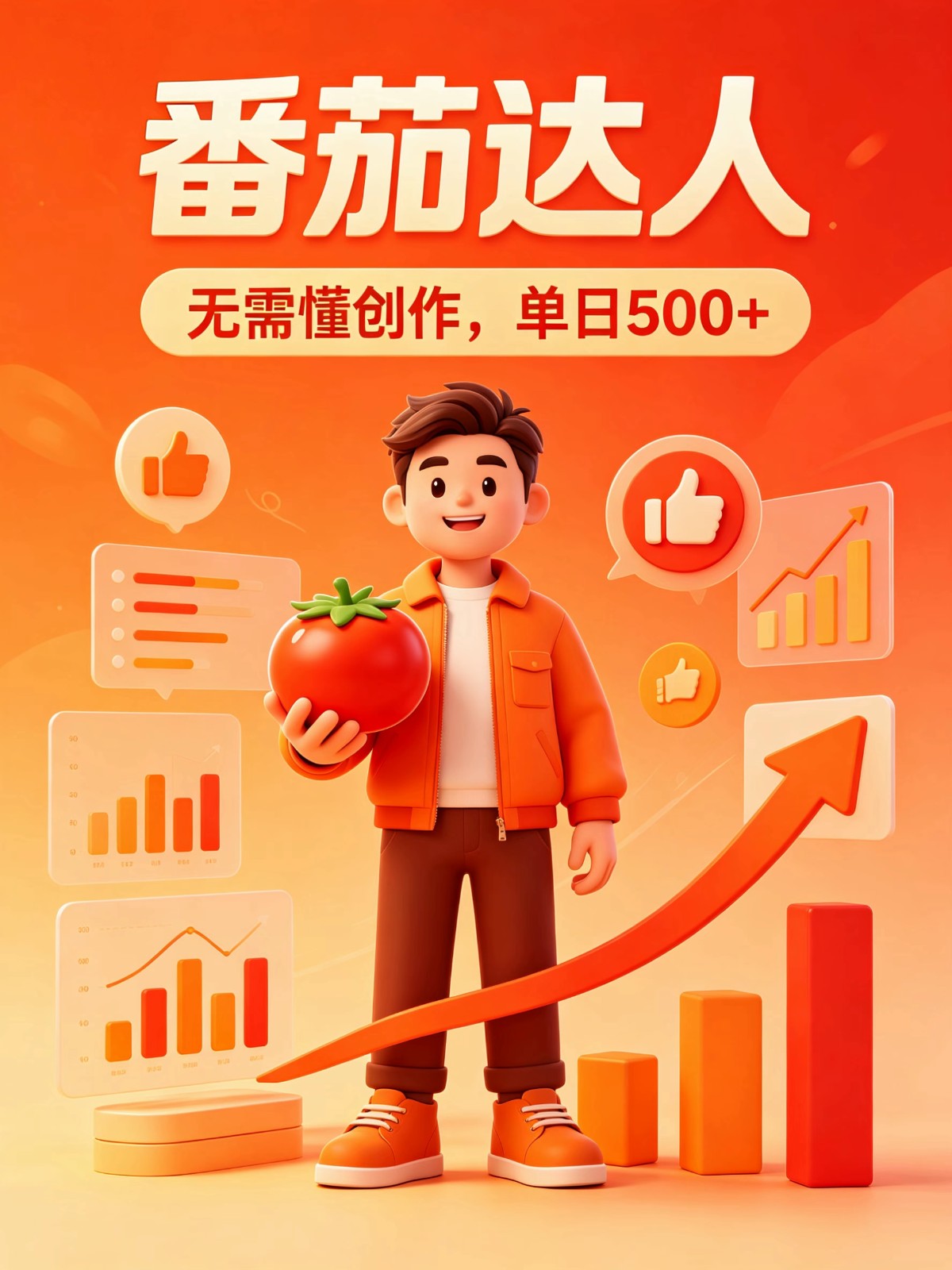 番茄小说达人全自动变现，普通人轻松日入500+-FANGXZHAN网创