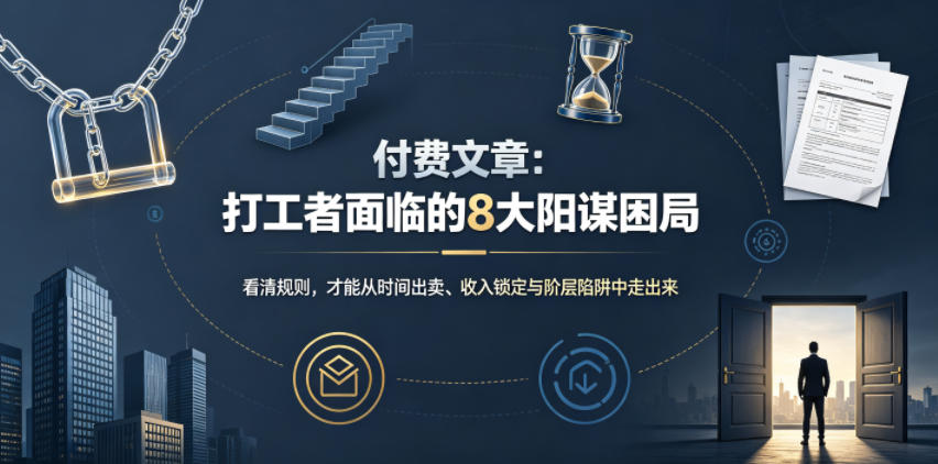 付费文章：打工者面临的8大阳谋困局-FANGXZHAN网创