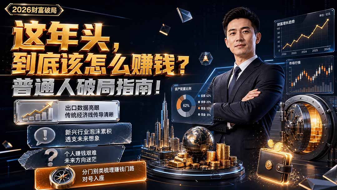付费文章：这年头，到底该怎么赚钱？普通人破局指南！-FANGXZHAN网创