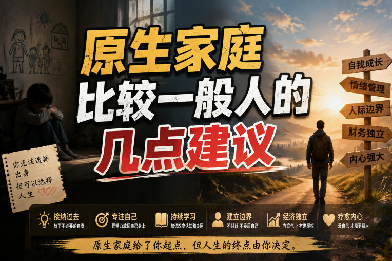 付费文章：给原生家庭比较一般人的几点建议-FANGXZHAN网创