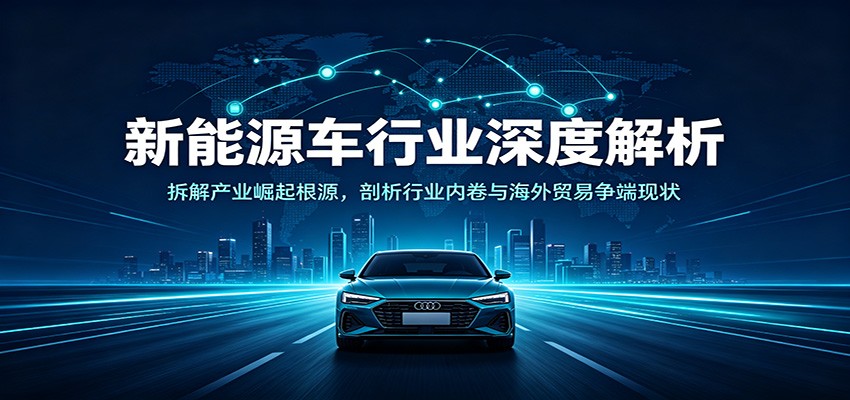 新能源车行业深度解析：拆解产业崛起根源，剖析行业内卷与海外贸易争端现状-FANGXZHAN网创