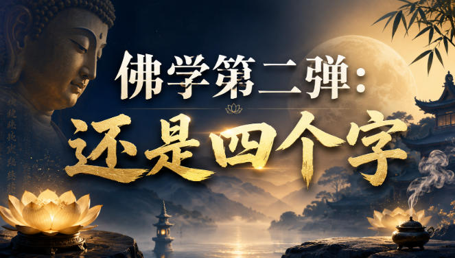 付费文章：佛学第二弹：还是四个字-HFXZHAN网创