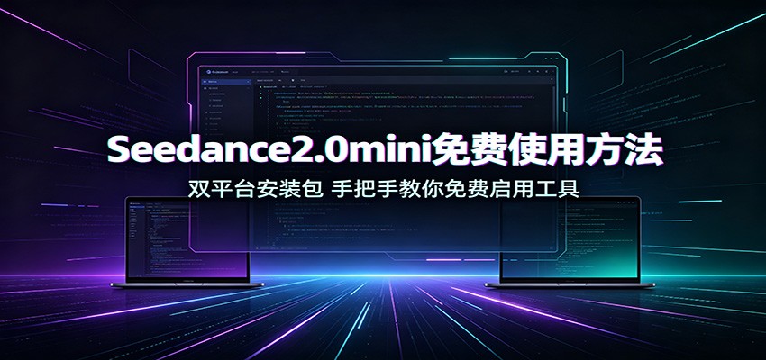 Seedance2.0mini免费使用方法：双平台安装包，手把手教你免费启用工具-HFXZHAN网创
