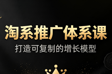 大山·淘系推广体系课-HFXZHAN网创