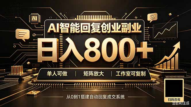 全自动AI挂机创业｜个人副业→工作室全链路扶持-HFXZHAN网创