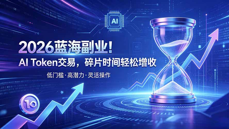 AI Token算力赛道！普通人可入局的数字副业-HFXZHAN网创