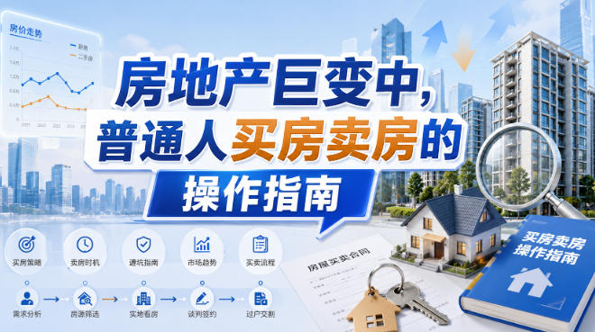 付费文章：房地产巨变中，普通人买房卖房的操作指南【上篇+下篇】-HFXZHAN网创