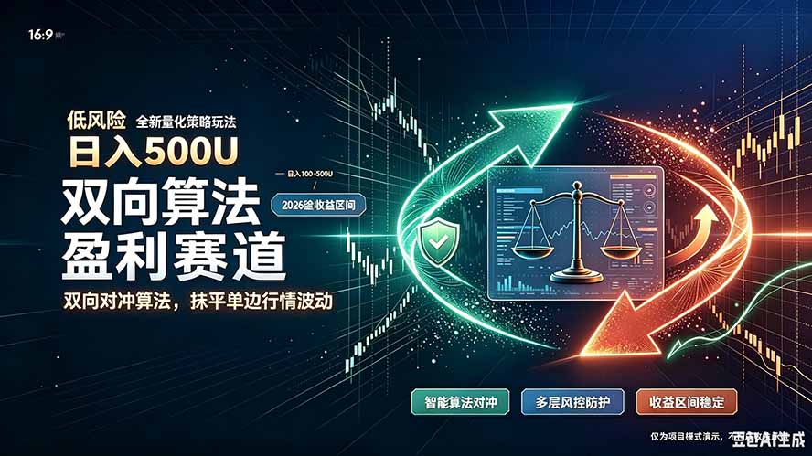 算法对冲/EA量化，日入500刀，躺着赚钱！你把它当做“自动提款机”，它把你就爆了-HFXZHAN网创