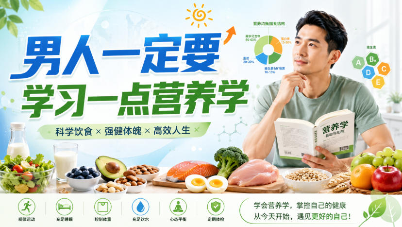 付费文章：男人一定要学习一点营养学-HFXZHAN网创