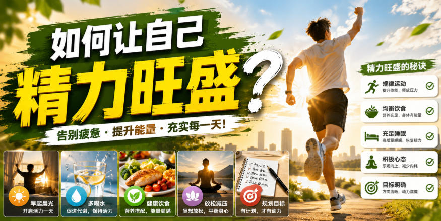 付费文章：如何让自己精力旺盛？-HFXZHAN网创