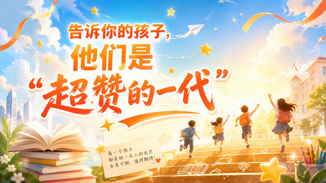 某付费社群专属文章：告诉你的孩子，他们是“超赞的一代”。-HFXZHAN网创